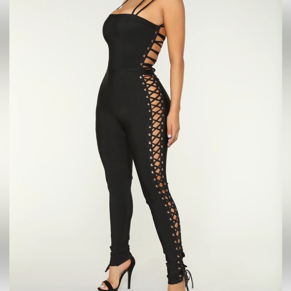 Bandage jumpsuit